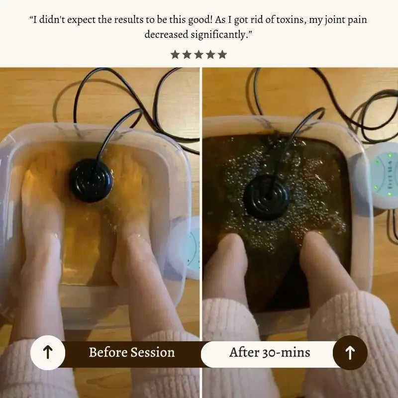 Healifeco Ionic Foot Spa | Remove Toxins and Heavy Metals for a Healthier Life v7