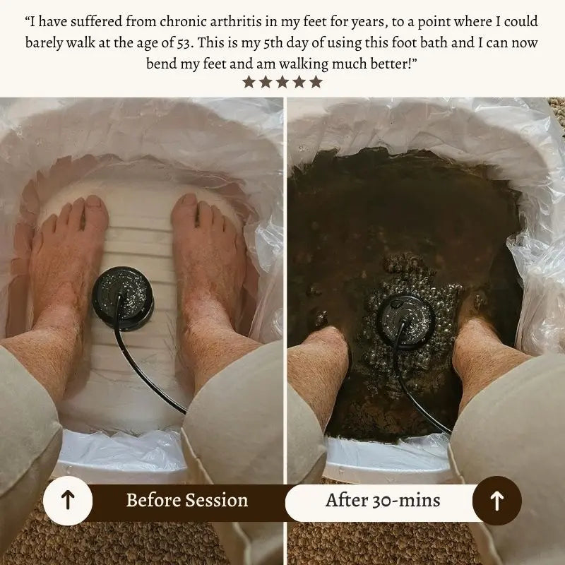 Healifeco™ Ionic Foot Spa - At-home detox and cleanse!