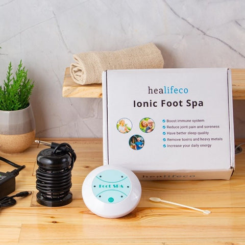 Healifeco Ionic Foot Spa - At-home detox and cleanse!