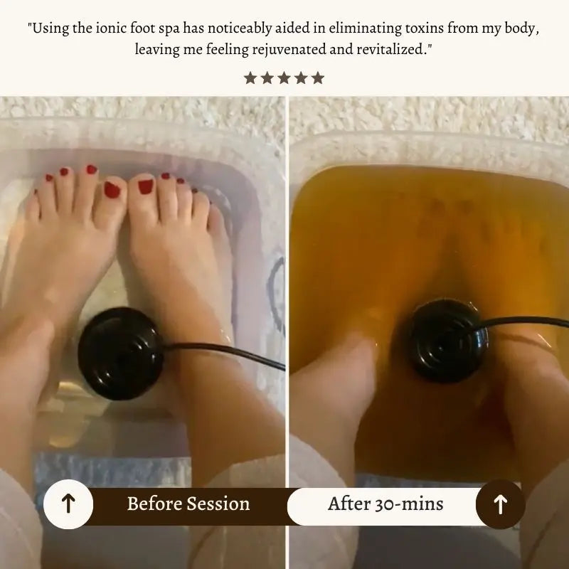 Healifeco Ionic Foot Spa | Remove Toxins and Heavy Metals for a Healthier Life v7