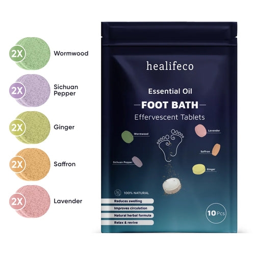 10x Effervescent Foot Spa Tablets YY