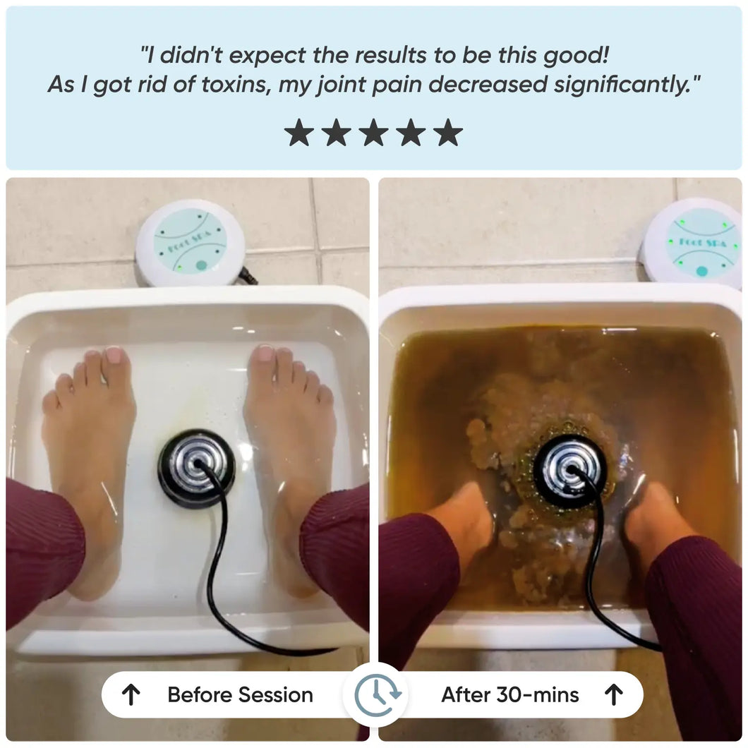 Healifeco Ionic Foot Spa - At-home detox and cleanse!