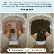 Load image into Gallery viewer, Healifeco Ionic Foot Spa - At-home detox and cleanse!