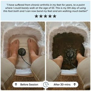 Healifeco Ionic Foot Spa - At-home detox and cleanse!