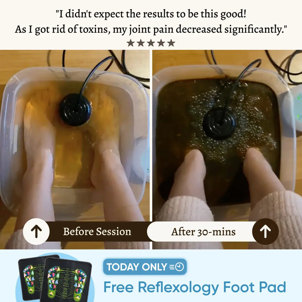 Healifeco Ionic Foot Spa | Remove Toxins and Heavy Metals for a Healthier Life