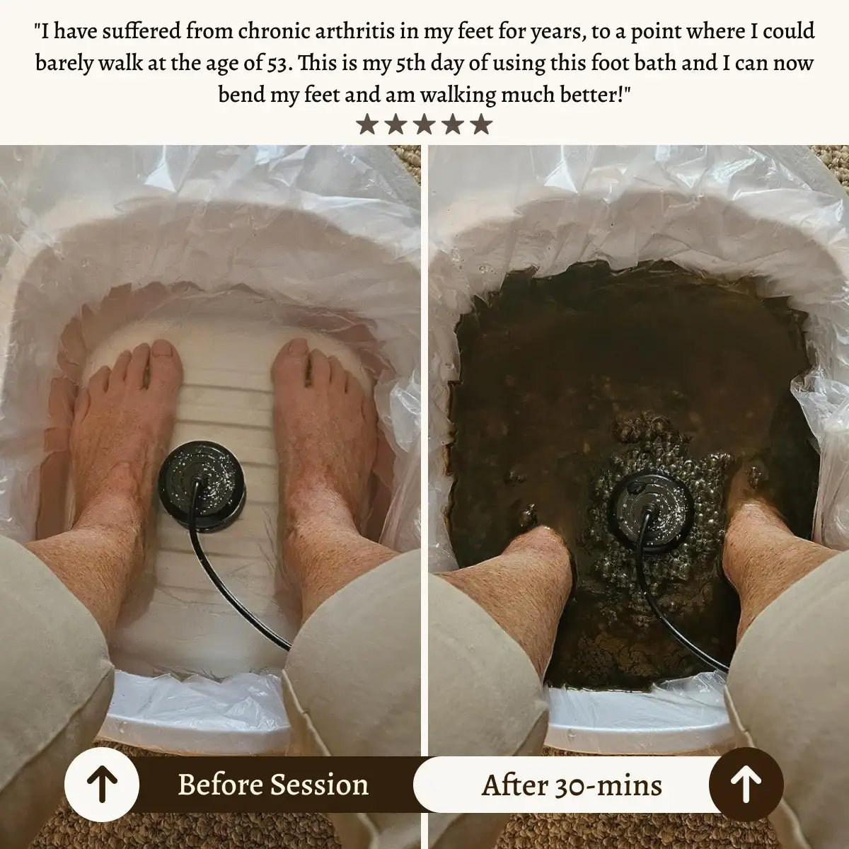 Healifeco Ionic Foot Spa | Remove Toxins and Heavy Metals for a Healthier Life