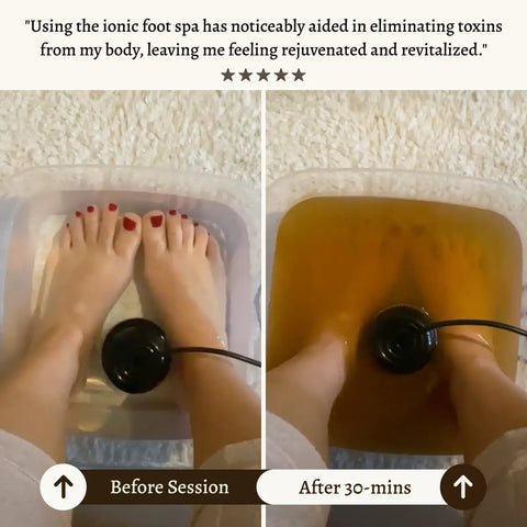 Healifeco Ionic Foot Spa | Remove Toxins and Heavy Metals for a Healthier Life