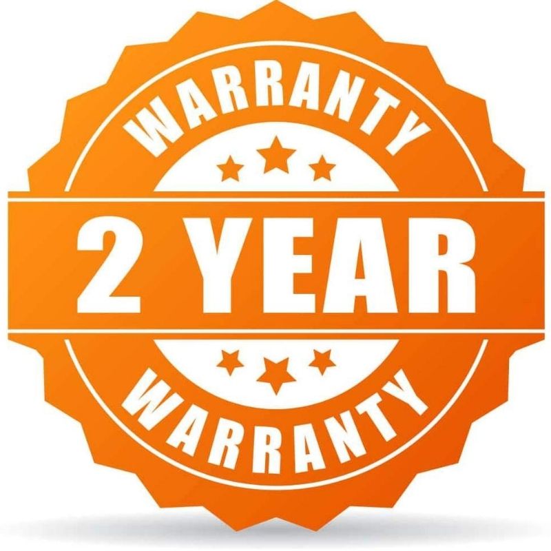 2 Year Warranty