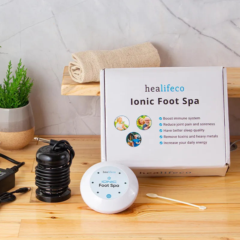 Healifeco Ionic Foot Spa | Remove Toxins and Heavy Metals for a Healthier Life v7