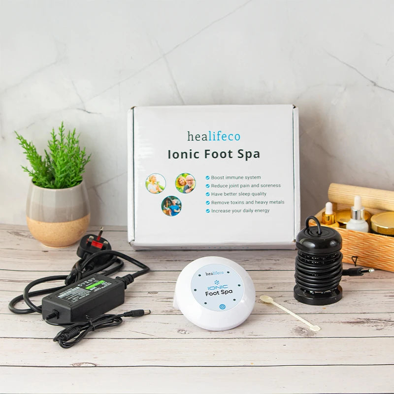 Healifeco Ionic Foot Spa | Remove Toxins and Heavy Metals for a Healthier Life v7